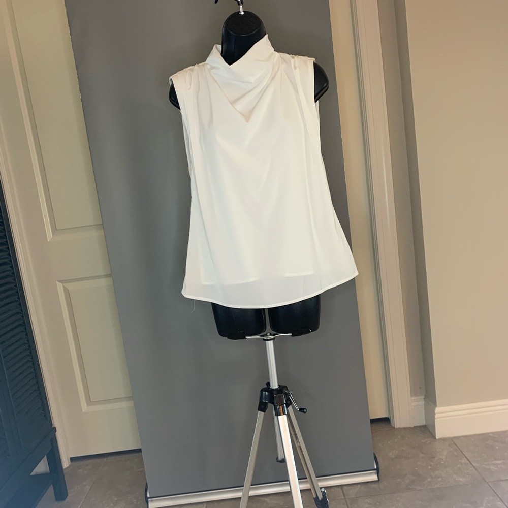 Cowl Neck Shell Top